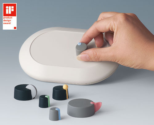 Manopola zigrinata - Top-Knobs - OKW Odenwälder Kunststoffwerke Gehäusesysteme GmbH - girevole / ergonomica
