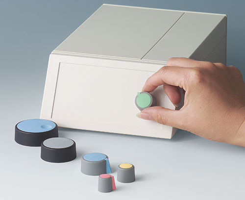 Manopola zigrinata - COM-KNOBS - OKW Odenwälder Kunststoffwerke Gehäusesysteme GmbH - in metallo / girevole / ergonomica