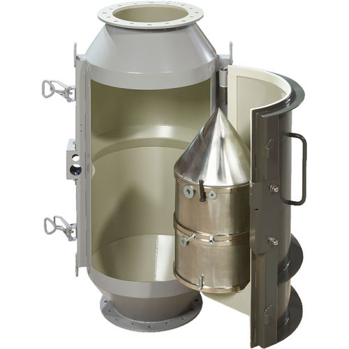 Separatore magnetico permanente - SPP series - Goudsmit Magnetics BV - di particelle / per trattamento di acque reflue / a griglia cilindrica rotante