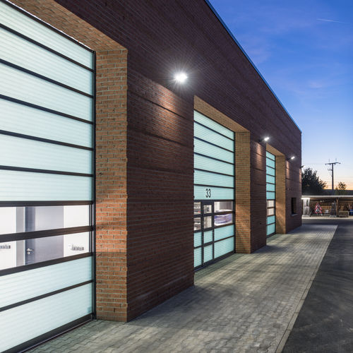 Porta sezionale - SECTIOLITE&reg; - Butzbach GmbH Industrietore - in acciaio inossidabile / in alluminio / in acciaio