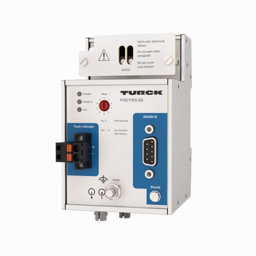Sistema di I/O PROFIBUS-DP - FOC11EX-2G - TURCK - Modbus RTU / serie / di rete