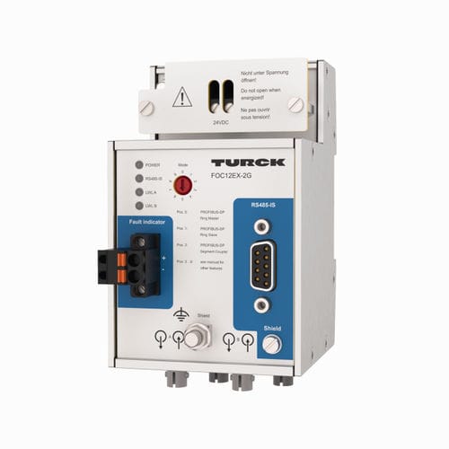 Sistema di I/O PROFIBUS-DP - FOC12EX-2G - TURCK - Modbus RTU / serie / di rete