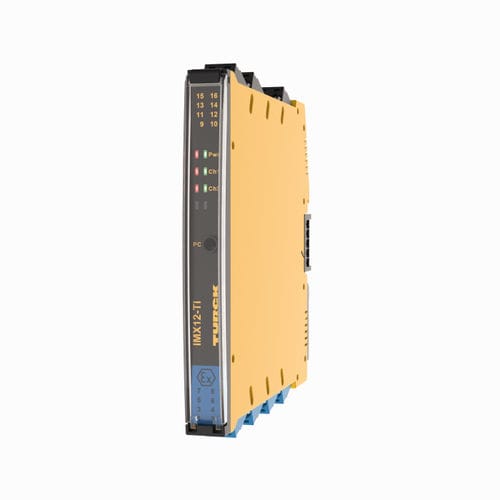 Amplificatore di segnale - IMX12-TI02-2TCURTDR-2I-CPR/24VDC - TURCK - di potenza / di tensione / di misura
