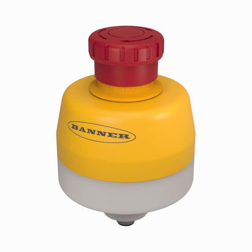 Pulsante di arresto di emergenza - SSA-EB1PLYR-0DECQ8 - TURCK - IP65 / in plastica / luminoso