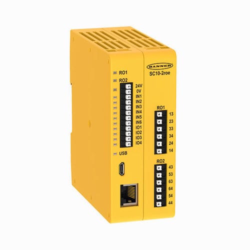 Programmable logic controller ingressi - SC10-2ROE - TURCK - uscite / ProfiNet / Modbus