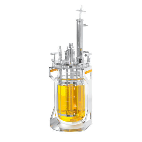 Recipiente di processo - Univessel® series - Sartorius AG - per bioreattore / da banco / in vetro