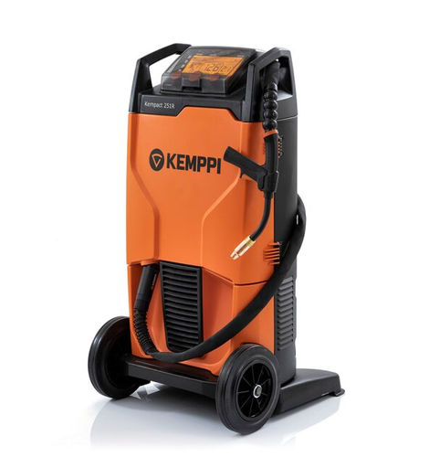 Saldatrice MIG-MAG - Kempact 323 AMV - KEMPPI - trifase / mobile / con trainafilo a 4 rulli