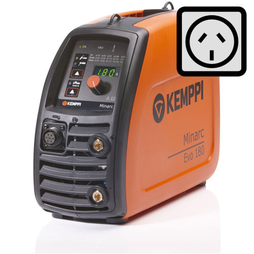 Saldatrice MMA - Minarc Evo 180 AU - KEMPPI - monofase / con schermo integrato