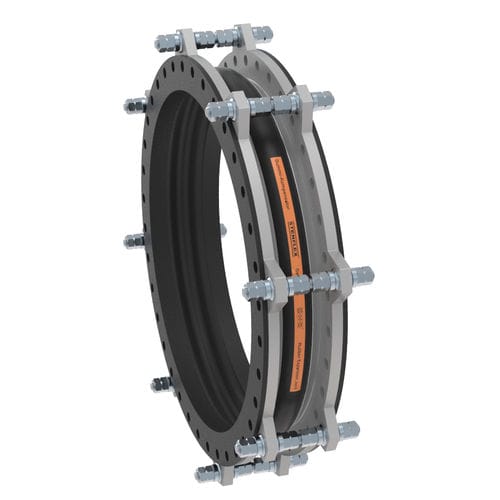 Compensatore di dilatazione in gomma - C-31 - STENFLEX Rudolf Stender GmbH - rotondo / con flangia / assiale