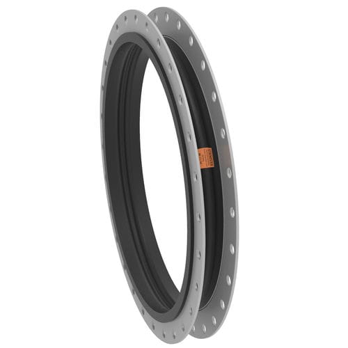 Compensatore di dilatazione in gomma - D-11 - STENFLEX Rudolf Stender GmbH - rotondo / con flangia / assiale