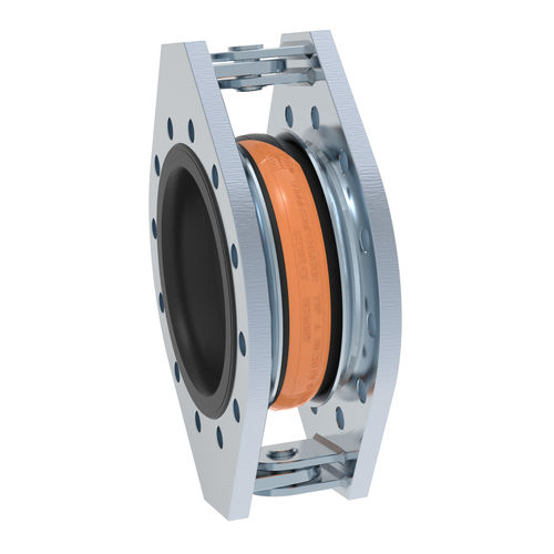 Compensatore di dilatazione in gomma - A-3 - STENFLEX Rudolf Stender GmbH - rotondo / con flangia / per canalizzazioni