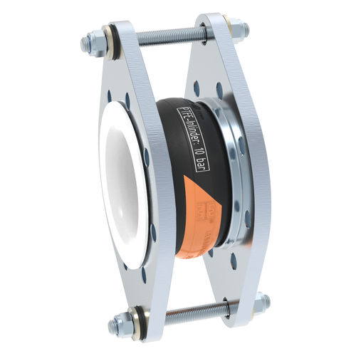 Compensatore di dilatazione PTFE - AI-2 - STENFLEX Rudolf Stender GmbH - rotondo / con flangia / per l'industria chimica