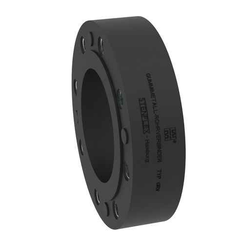 Connettore per tubi rotondo - GRV - STENFLEX Rudolf Stender GmbH - in elastomero / antivibratorio / antirumore