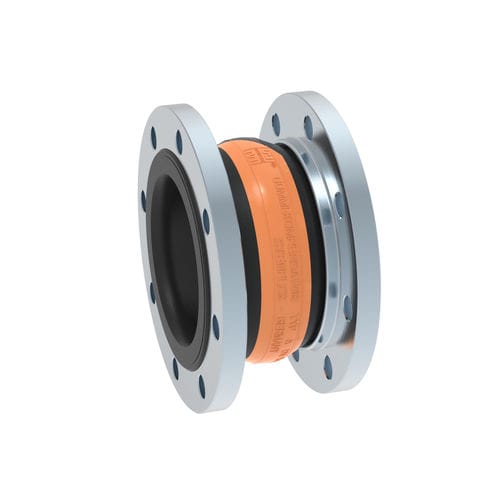 Compensatore di dilatazione in gomma - A-1 - STENFLEX Rudolf Stender GmbH - rotondo / con flangia / assiale