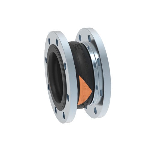 Compensatore di dilatazione in gomma - R-1  - STENFLEX Rudolf Stender GmbH - rotondo / con flangia / assiale