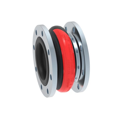 Compensatore di dilatazione in gomma - B-1 - STENFLEX Rudolf Stender GmbH - rotondo / con flangia / assiale