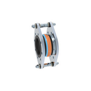 Compensatore di dilatazione in gomma - AS-4 - STENFLEX Rudolf Stender GmbH - rotondo / con flangia / assiale