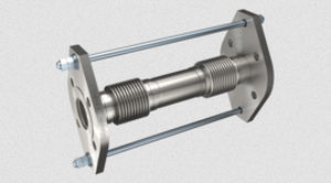 Compensatore di dilatazione in acciaio - SF-25 - STENFLEX Rudolf Stender GmbH - rotondo / con flangia / per canalizzazioni