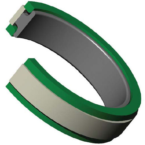 Guarnizione a labbro - CGT™ - GREENE TWEED - a spirale / PTFE / per alte temperature