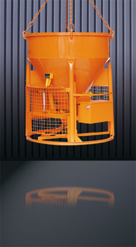Benna per calcestruzzo conica - 1016 R series - Eichinger Equipement - con tubo di scarico / radiocomandata