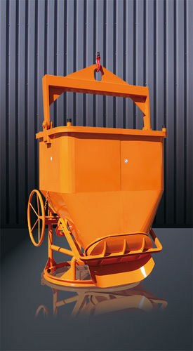 Benna per calcestruzzo ottagonale - 1028H series - Eichinger Equipement - con fondo apribile