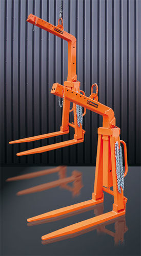 Forca per pallet regolabile - 1052 series - Eichinger Equipement - per gru / in acciaio