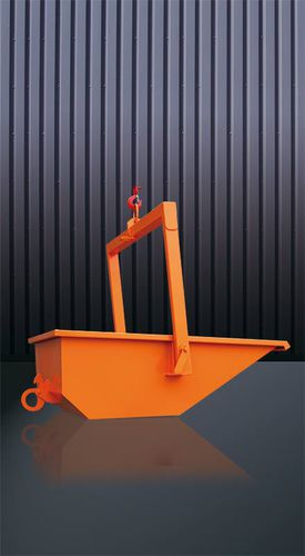Benna autoscaricante in metallo - 1045 SA series - Eichinger Equipement - trapezoidale