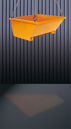Benna autoscaricante in metallo - 1047 series - Eichinger Equipement - a catena / trapezoidale