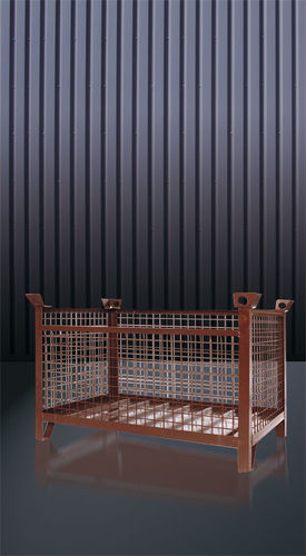 Cassa-pallet in metallo - 1315 series - Eichinger Equipement - in filo metallico / di stoccaggio / accatastabile