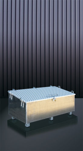 Scatola di stoccaggio rettangolare - 1211 series - Eichinger Equipement