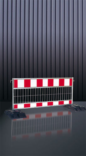 Barriera pedonale - 1814 series - Eichinger Equipement - a rete a maglia in acciaio