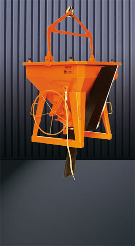 Benna per calcestruzzo ottagonale - 1032H series - Eichinger Equipement - con fondo apribile