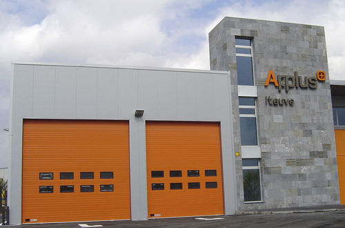 Porta sezionale - Sandwich - Puertas Angel Mir - industriale / da esterno / per congelatore
