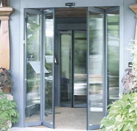 Porta scorrevole - FFM  - Puertas Angel Mir - in vetro / da esterno / automatica