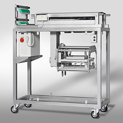 Sistema di pulizia ad acqua - Micro + Hega Surfaces GmbH - a immersione / automatico / amovibile