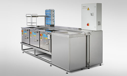 Sistema di pulizia ad ultrasuoni - Micro + Hega Surfaces GmbH - automatico / di processo / per pezzi di grandi dimensioni