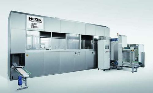Sistema di pulizia ad ultrasuoni - Micro + Hega Surfaces GmbH - automatico / per camera bianca / per ripiano