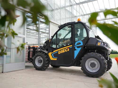 Movimentatore telescopico elettrico - e-Smart - DIECI S.r.l. - compatto / ad alta prestazione