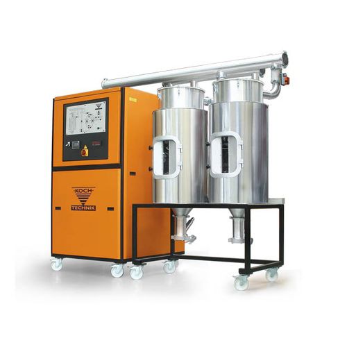 Essiccatore ad aria secca - CKT series - Koch-Technik, Werner Koch Maschinentechnik GmbH - continuo / per granulati plastici / modulare