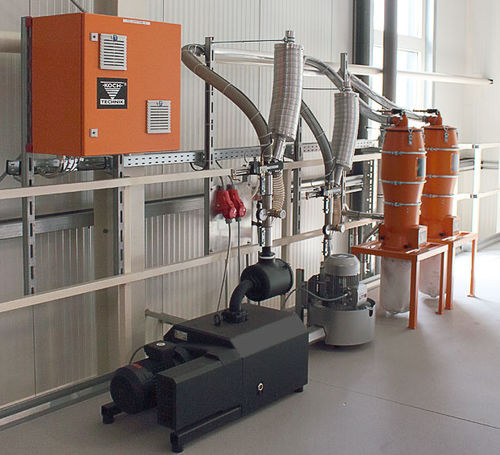 Pompa a vuoto per trasporto pneumatico - Koch-Technik, Werner Koch Maschinentechnik GmbH - a camme / per granuli / ad alta prestazione
