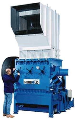 Mulino per materie plastiche - SX series - NEUE HERBOLD Maschinen-u. Anlagenbau GmbH - di grande potenza / centralizzato / per triturazione a secco