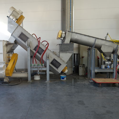 Unità di riciclaggio PET - ES series - NEUE HERBOLD Maschinen-u. Anlagenbau GmbH - per materie plastiche