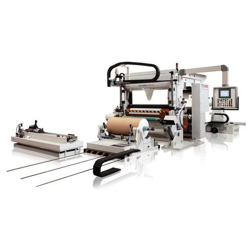 Taglierina ribobinatrice per carta - T0 series - GOEBEL IMS - automatica / monoalbero