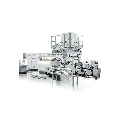 Taglierina ribobinatrice monoalbero - AP 22 - GOEBEL IMS - automatica / ad uso polivalente / per l'industria dell'imballaggio