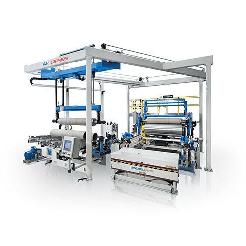 Macchina per bobinaggio di carta - AP series - GOEBEL IMS - automatica