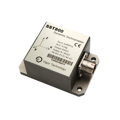 Inclinometro ad alta risoluzione - SST800  - Shanghai Vigor Technology Development Co., Ltd. - 2 assi / CAN / RS-232