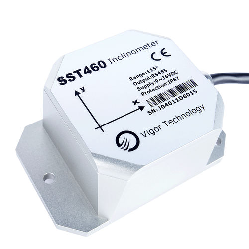 Inclinometro multiasse - SST400 - Shanghai Vigor Technology Development Co., Ltd. - RS-485 / MEMS / regolabile