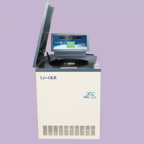 Centrifuga da laboratorio - L6-6KR - Hunan Kecheng Instrument Equipment Co.,Ltd - per banca alimentare / da terra / verticale