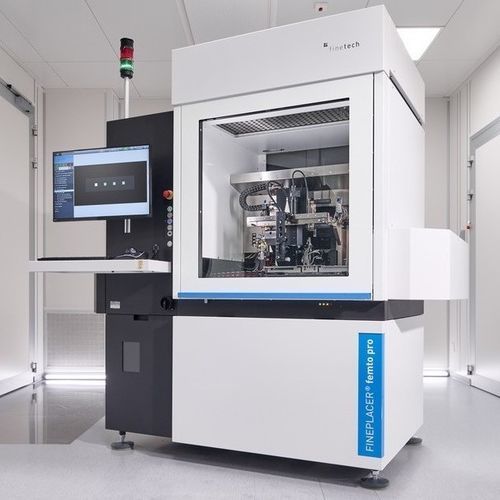 Microsaldatrice per chip flip-chip - FINEPLACER® femto pro - Finetech - a epossido / per die attach / eutettica