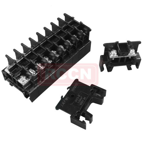 Morsetto componibile passante - JHY1 series - Shanghai Richeng Electronics - su guida DIN / con connessione a vite